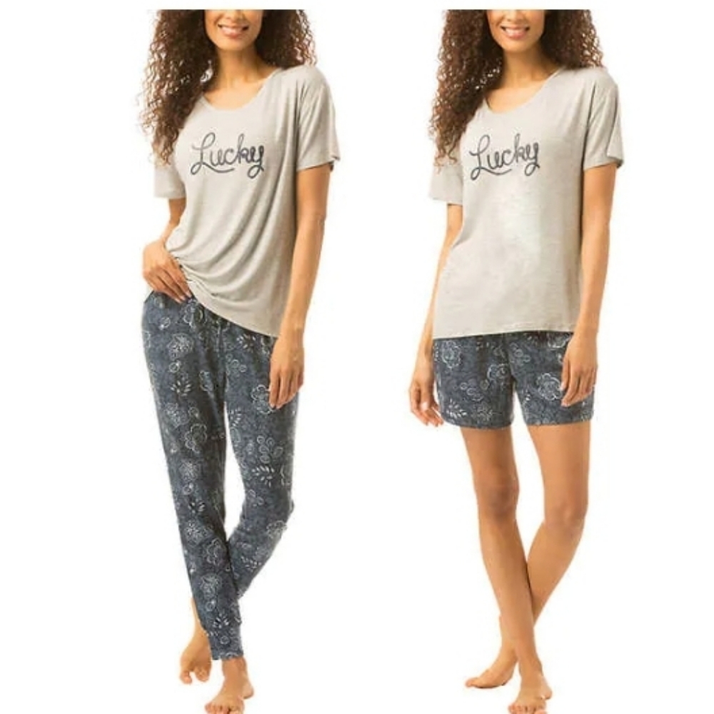 *Lucky brand  3-piece ladies pajama set